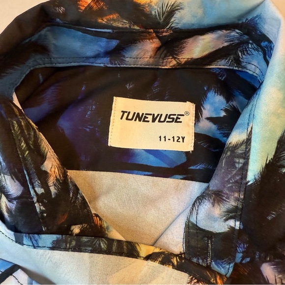 Hawaiian Kids Set - Blue - Picture 5 of 7